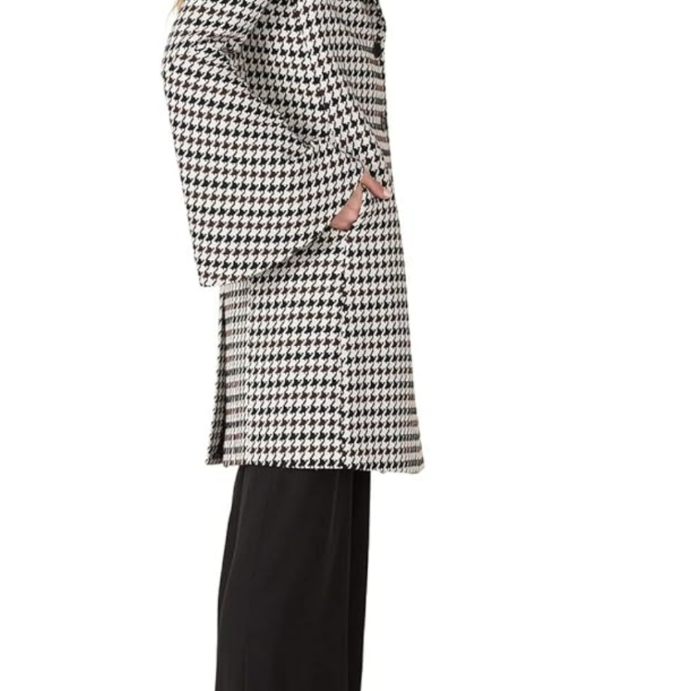 Derek Lam Houndstooth Coat - Picture 10 of 16